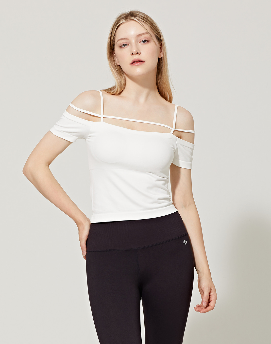 Off Shoulder Strappy Top (VN2TS214WH)